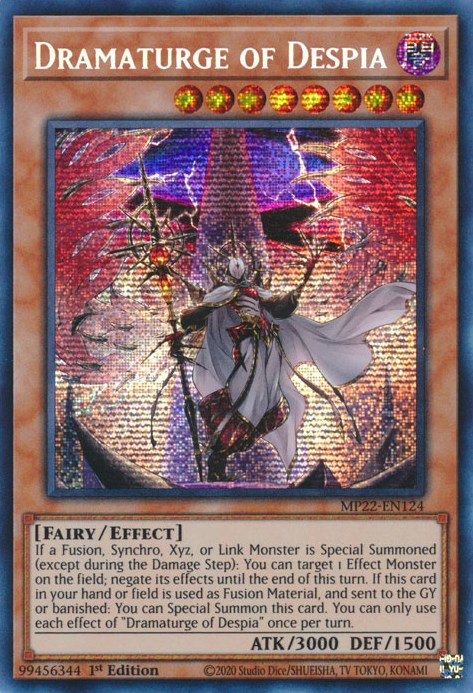 Dramaturge of Despia [MP22-EN124] Prismatic Secret Rare | Exor Games Truro
