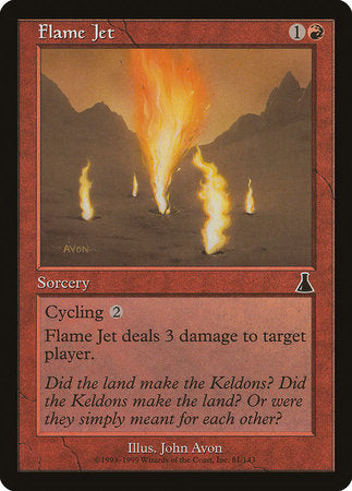 Flame Jet [Urza's Destiny] | Exor Games Truro