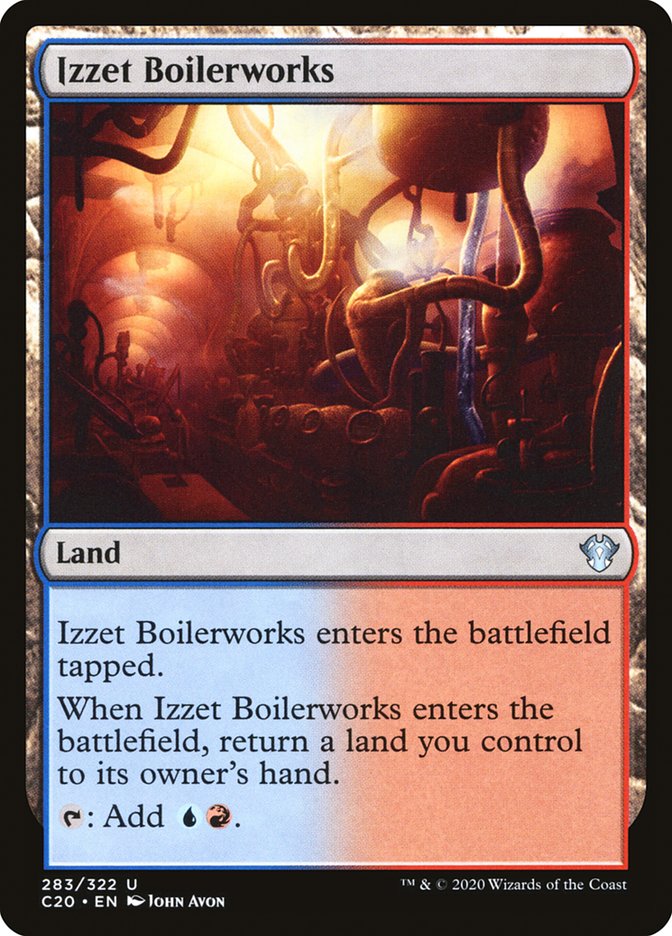 Izzet Boilerworks [Commander 2020] | Exor Games Truro