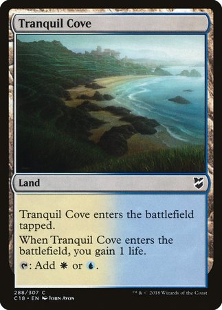 Tranquil Cove [Commander 2018] | Exor Games Truro