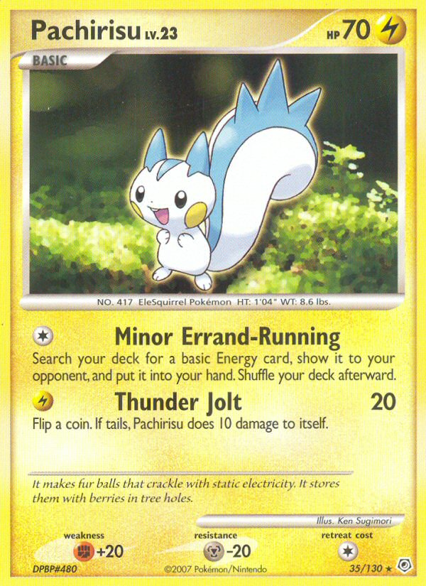 Pachirisu (35/130) [Diamond & Pearl: Base Set] | Exor Games Truro