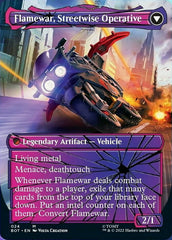 Flamewar, Brash Veteran // Flamewar, Streetwise Operative (Shattered Glass) [Universes Beyond: Transformers] | Exor Games Truro