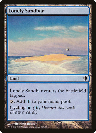 Lonely Sandbar [Commander 2013] | Exor Games Truro