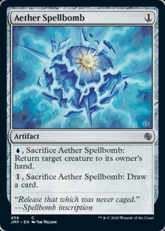 Aether Spellbomb [Jumpstart] | Exor Games Truro