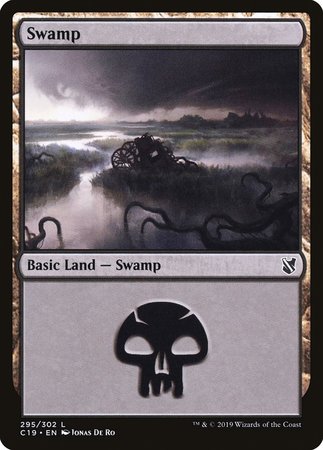 Swamp (295) [Commander 2019] | Exor Games Truro