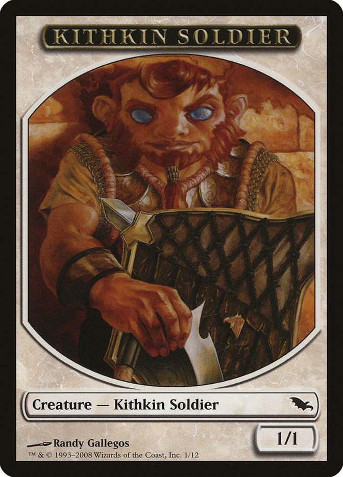 Kithkin Soldier [Shadowmoor Tokens] | Exor Games Truro