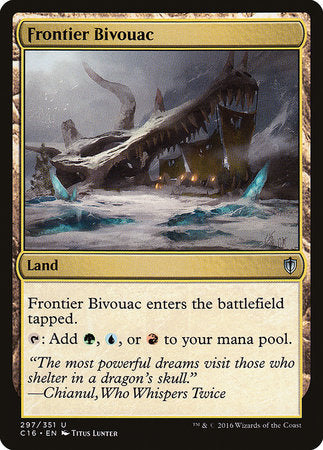 Frontier Bivouac [Commander 2016] | Exor Games Truro