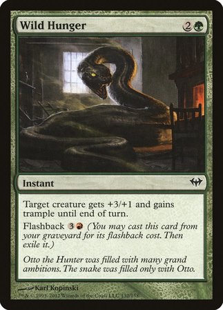 Wild Hunger [Dark Ascension] | Exor Games Truro