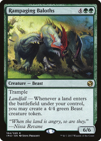 Rampaging Baloths [Iconic Masters] | Exor Games Truro