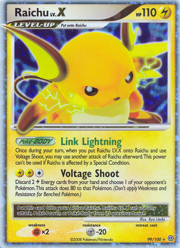 Raichu LV.X (99/100) [Diamond & Pearl: Stormfront] | Exor Games Truro