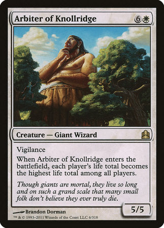 Arbiter of Knollridge [Commander 2011] | Exor Games Truro