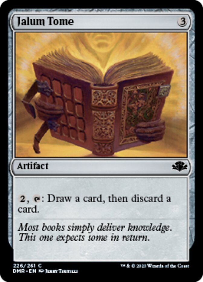 Jalum Tome [Dominaria Remastered] | Exor Games Truro