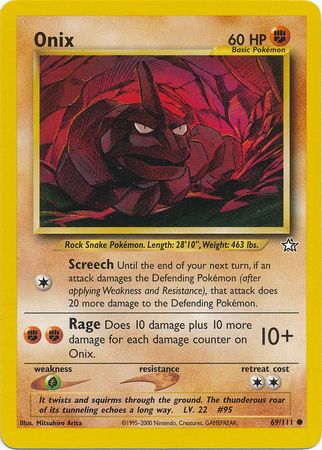 Onix (69/111) [Neo Genesis Unlimited] | Exor Games Truro
