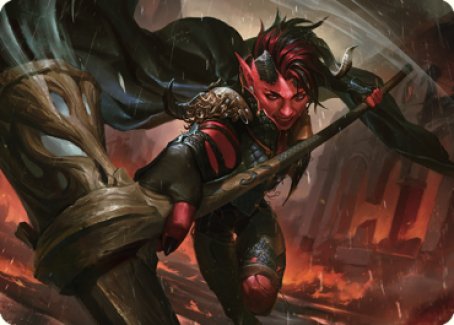 Karlach, Fury of Avernus Art Card (34) [Commander Legends: Battle for Baldur's Gate Art Series] | Exor Games Truro