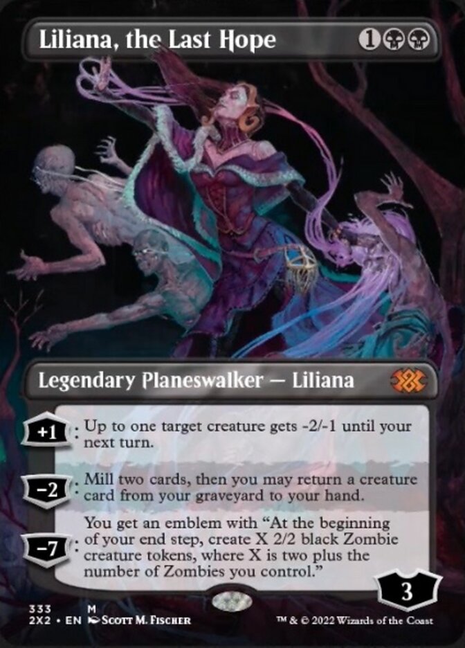 Liliana, the Last Hope (Borderless) [Double Masters 2022] | Exor Games Truro