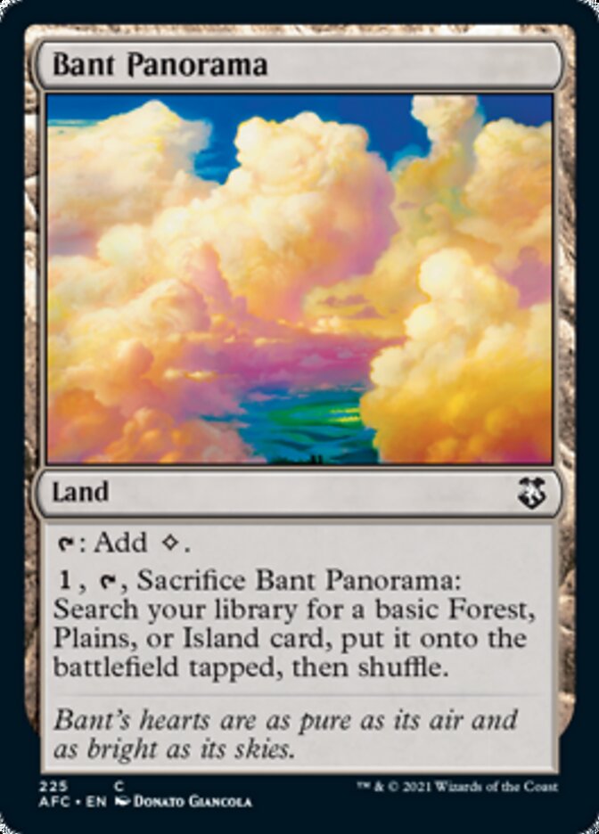 Bant Panorama [Dungeons & Dragons: Adventures in the Forgotten Realms Commander] | Exor Games Truro