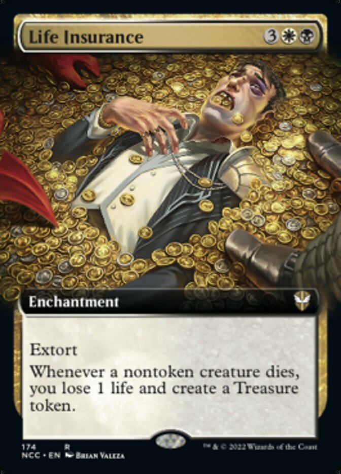 Life Insurance (Extended Art) [Streets of New Capenna Commander] | Exor Games Truro