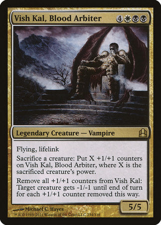 Vish Kal, Blood Arbiter [Commander 2011] | Exor Games Truro