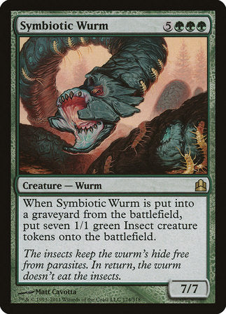 Symbiotic Wurm [Commander 2011] | Exor Games Truro