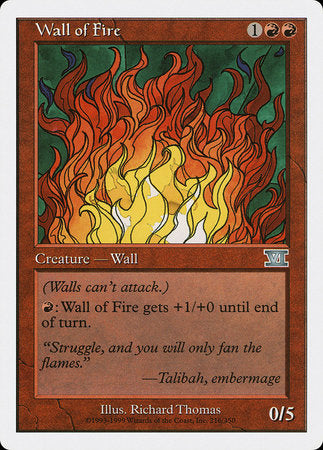 Wall of Fire [Classic Sixth Edition] | Exor Games Truro