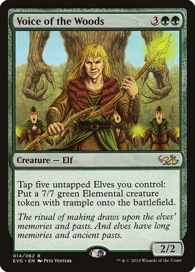 Voice of the Woods (Elves vs. Goblins) [Duel Decks Anthology] | Exor Games Truro