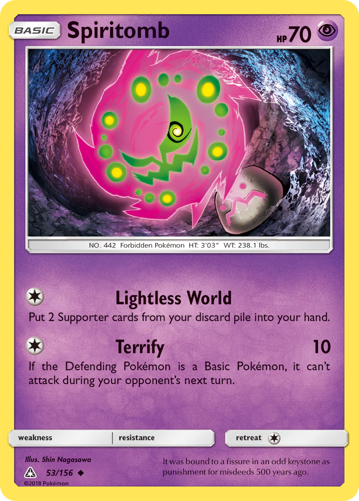 Spiritomb (53/156) [Sun & Moon: Ultra Prism] | Exor Games Truro