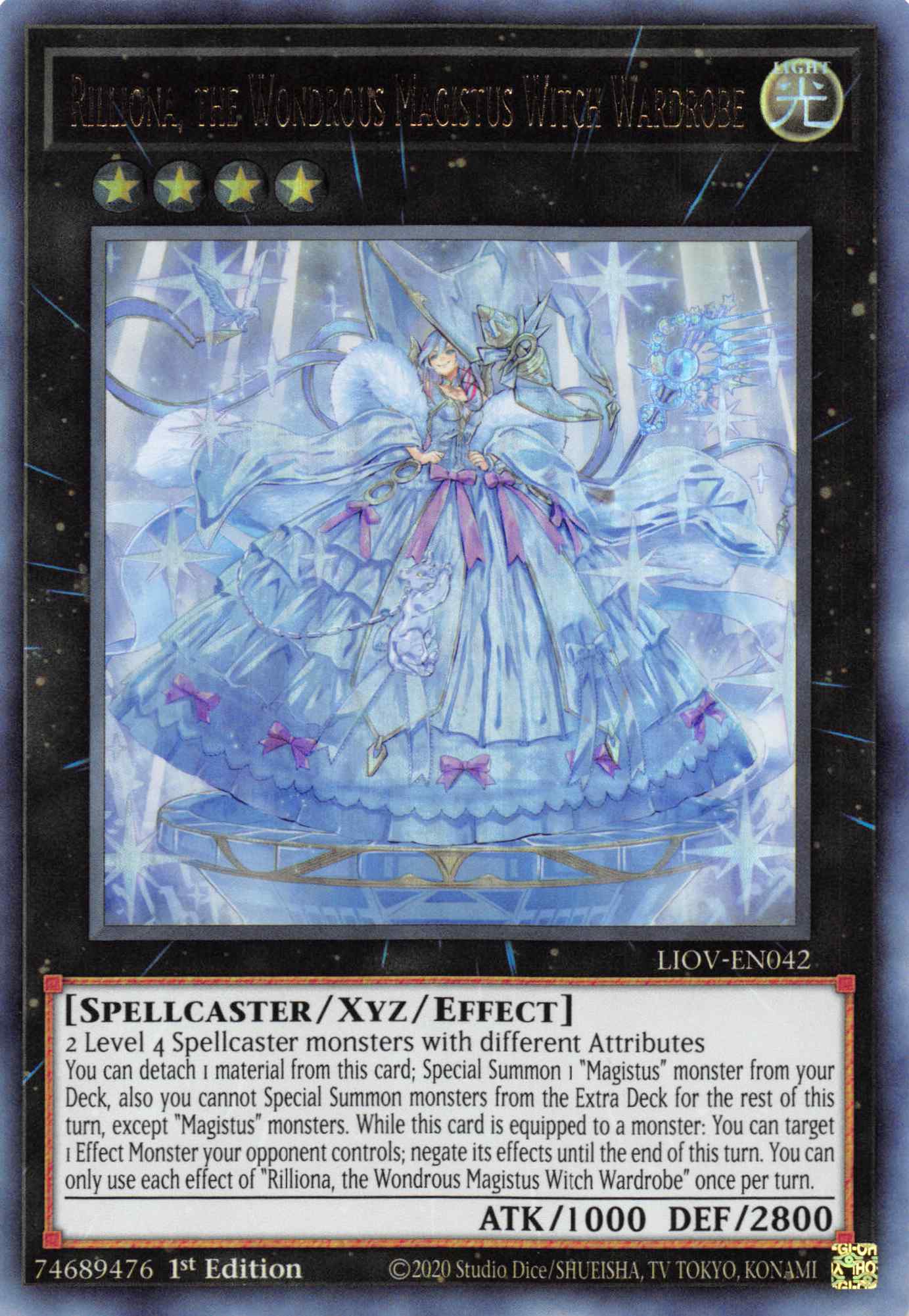 Rilliona, the Wondrous Magistus Witch Wardrobe [LIOV-EN042] Ultra Rare | Exor Games Truro