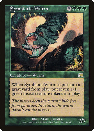 Symbiotic Wurm [Onslaught] | Exor Games Truro