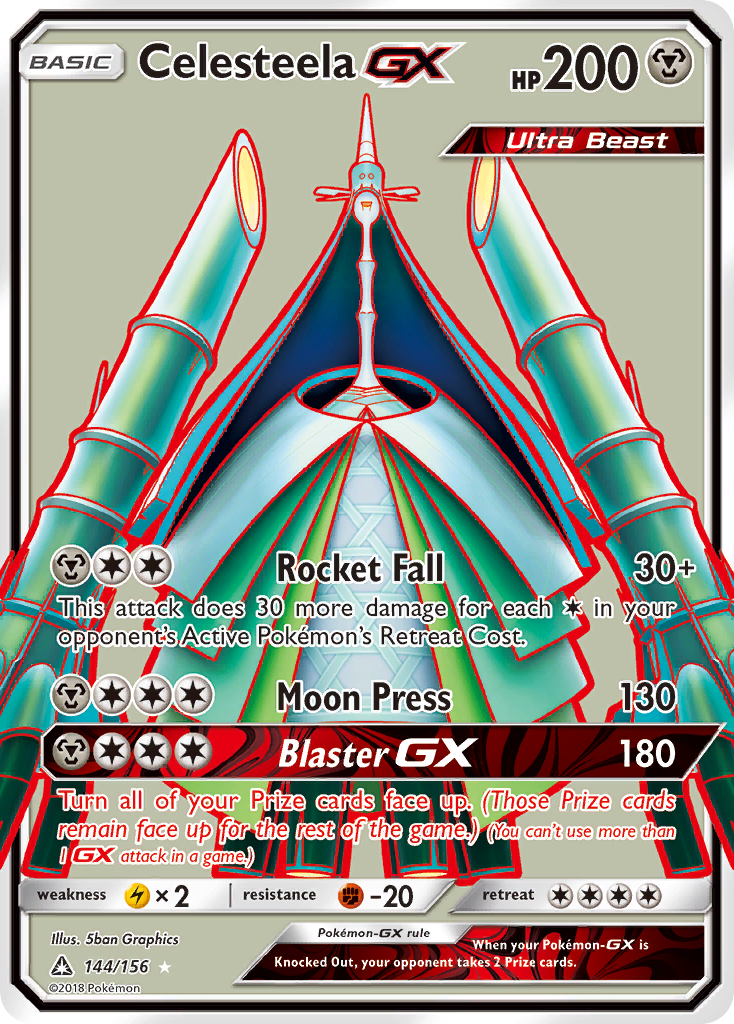 Celesteela GX (144/156) [Sun & Moon: Ultra Prism] | Exor Games Truro