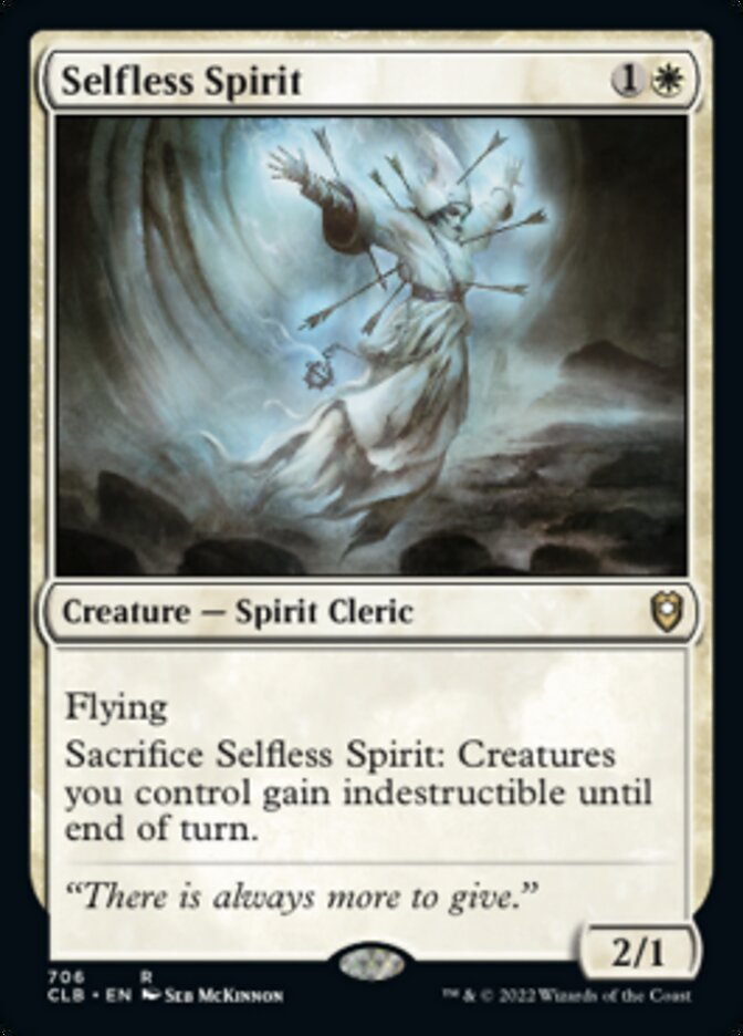 Selfless Spirit [Commander Legends: Battle for Baldur's Gate] | Exor Games Truro