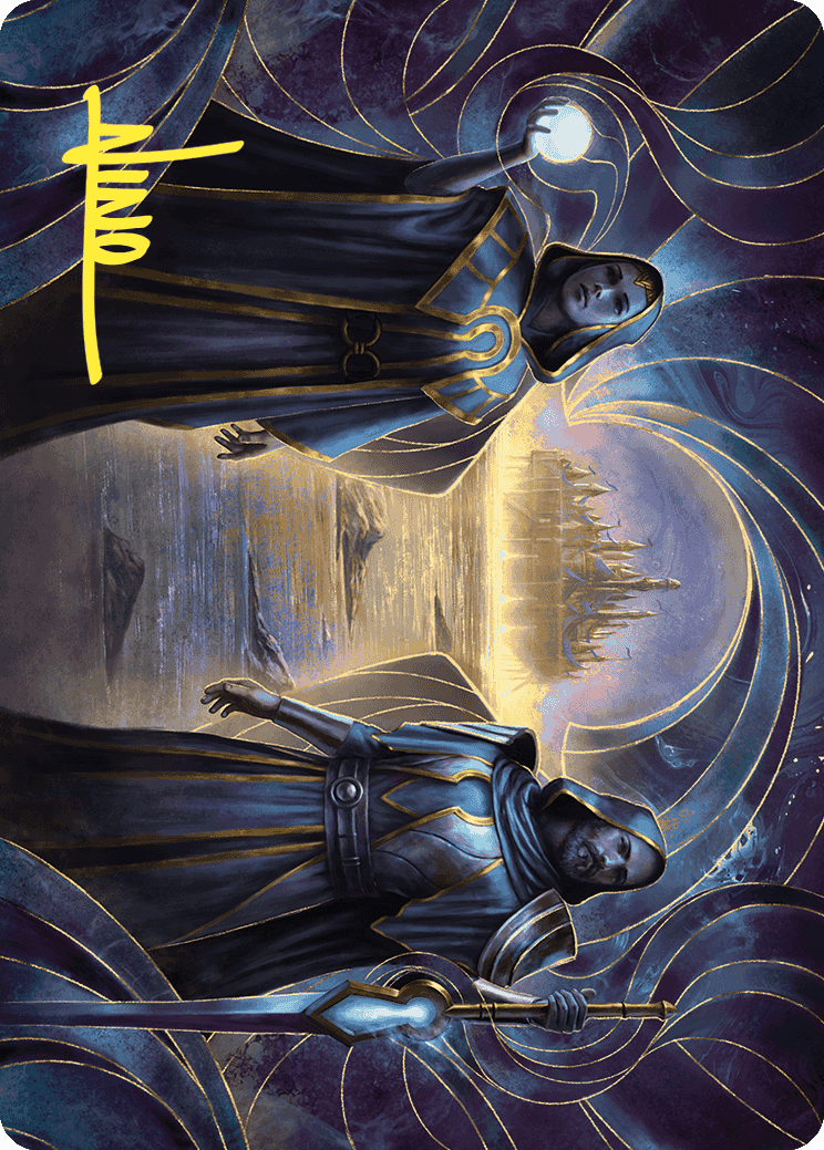 Court of Vantress Art Card (Gold-Stamped Signature) [Wilds of Eldraine Art Series] | Exor Games Truro