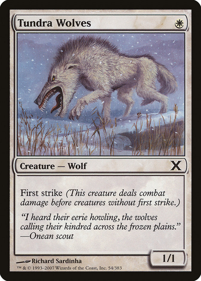 Tundra Wolves [Tenth Edition] | Exor Games Truro