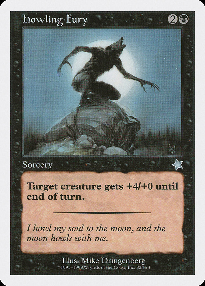 Howling Fury [Starter 1999] | Exor Games Truro