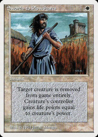 Swords to Plowshares [Summer Magic / Edgar] | Exor Games Truro