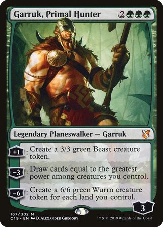 Garruk, Primal Hunter [Commander 2019] | Exor Games Truro