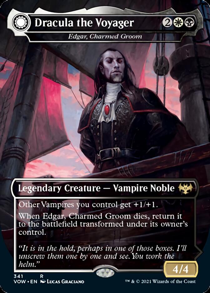 Edgar, Charmed Groom // Edgar Markov's Coffin - Dracula the Voyager // Casket of Native Earth [Innistrad: Crimson Vow] | Exor Games Truro