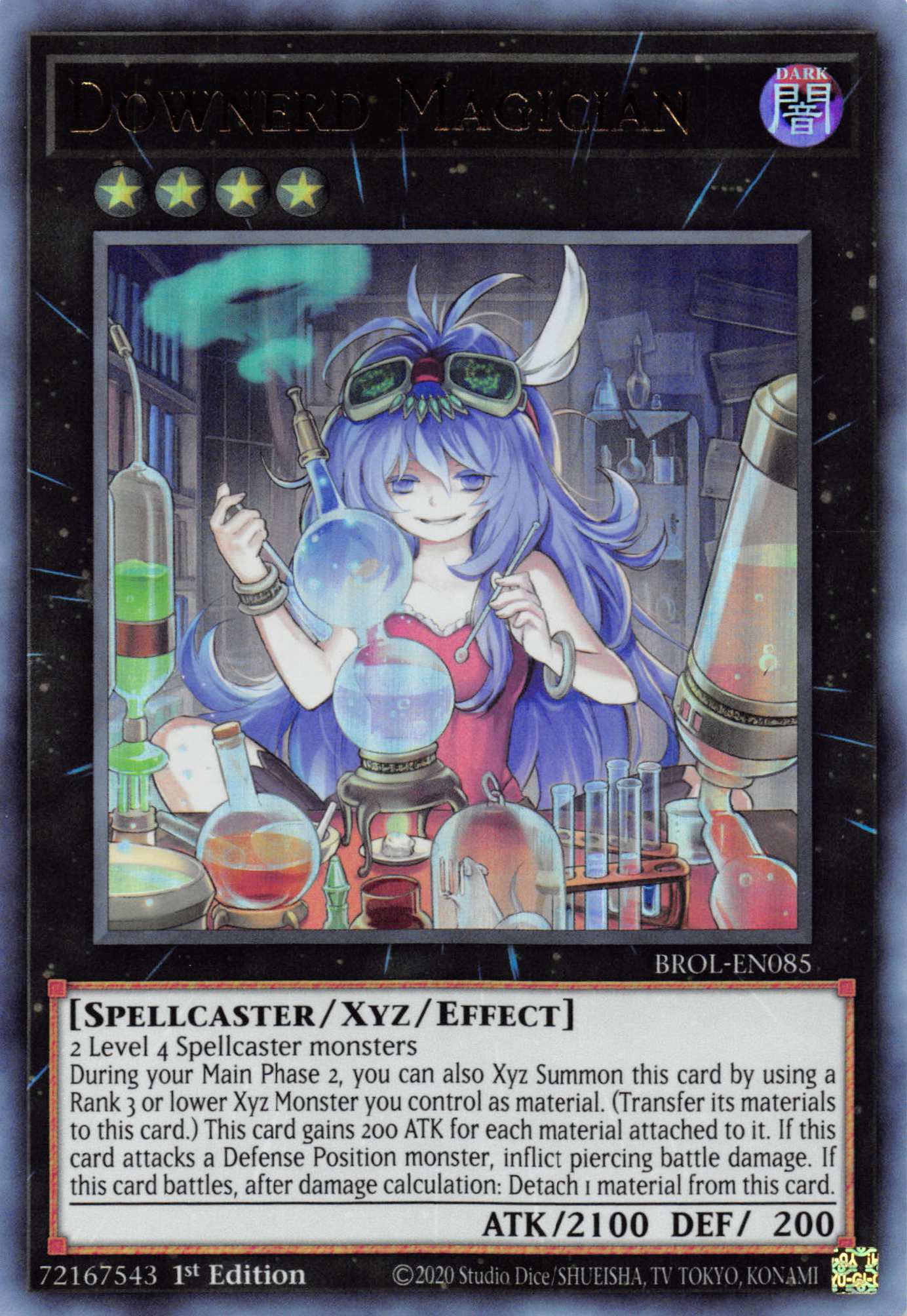 Downerd Magician [BROL-EN085] Ultra Rare | Exor Games Truro