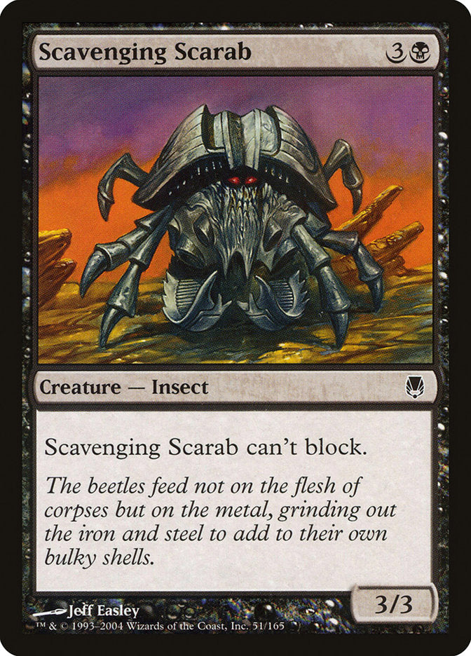 Scavenging Scarab [Darksteel] | Exor Games Truro