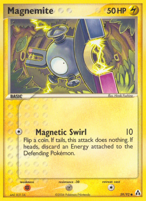 Magnemite (59/92) [EX: Legend Maker] | Exor Games Truro