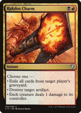 Rakdos Charm [Commander 2017] | Exor Games Truro