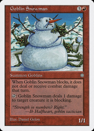 Goblin Snowman [Anthologies] | Exor Games Truro