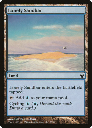 Lonely Sandbar [Duel Decks: Izzet vs. Golgari] | Exor Games Truro