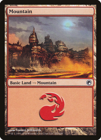 Mountain (243) [Scars of Mirrodin] | Exor Games Truro