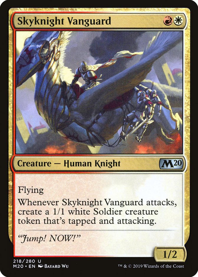 Skyknight Vanguard [Core Set 2020] | Exor Games Truro