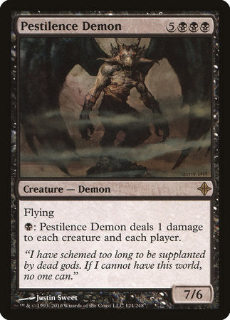 Pestilence Demon [Rise of the Eldrazi] | Exor Games Truro