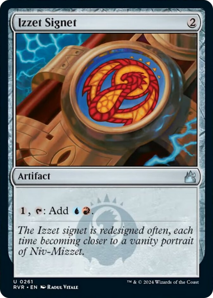 Izzet Signet [Ravnica Remastered] | Exor Games Truro