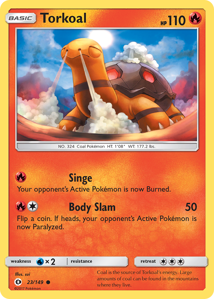 Torkoal (23/149) [Sun & Moon: Base Set] | Exor Games Truro