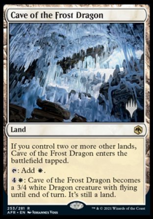 Cave of the Frost Dragon (Promo Pack) [Dungeons & Dragons: Adventures in the Forgotten Realms Promos] | Exor Games Truro