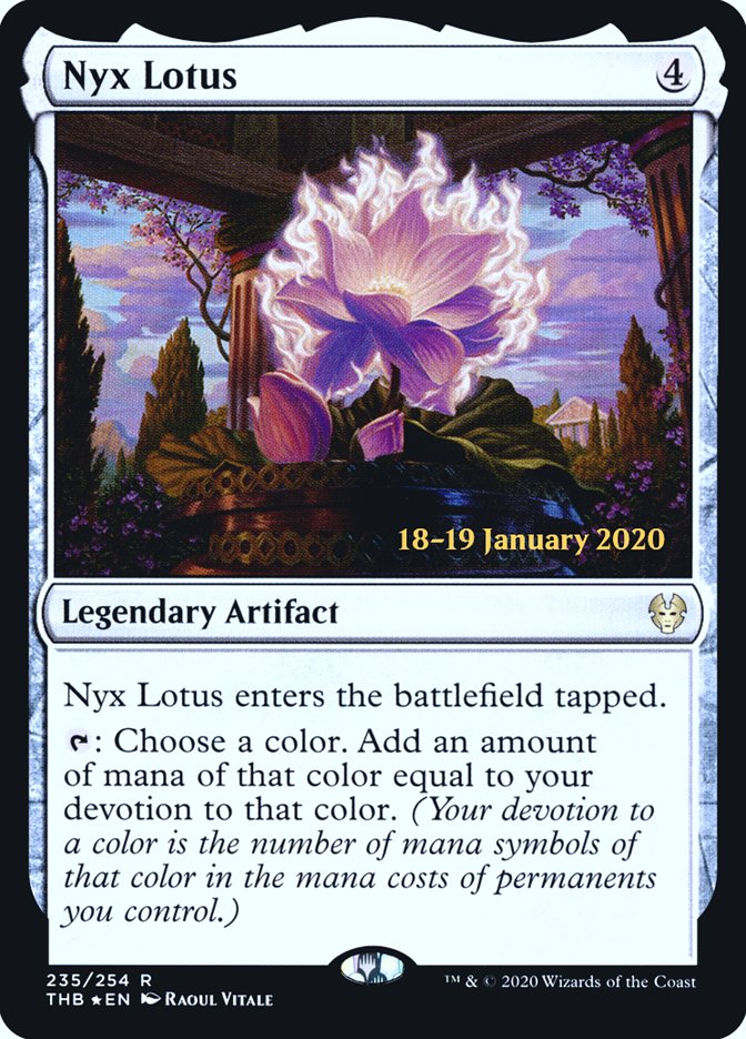 Nyx Lotus [Theros Beyond Death Prerelease Promos] | Exor Games Truro