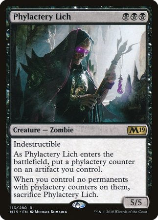 Phylactery Lich [Core Set 2019] | Exor Games Truro